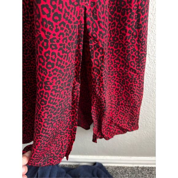 ❤️LOFT Animal Print MIDI Dress - Picture 4 of 5